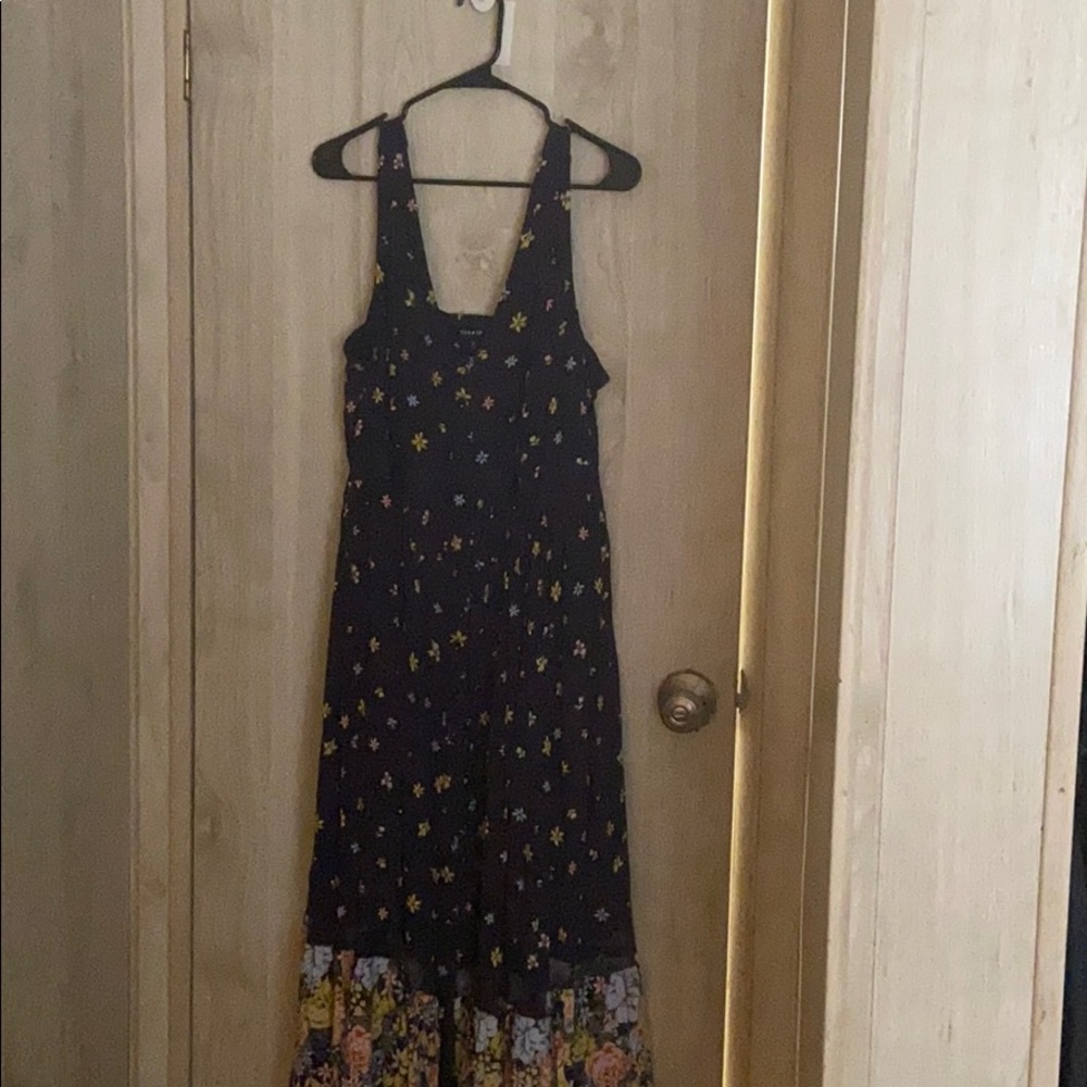 Navy floral dress Torrid